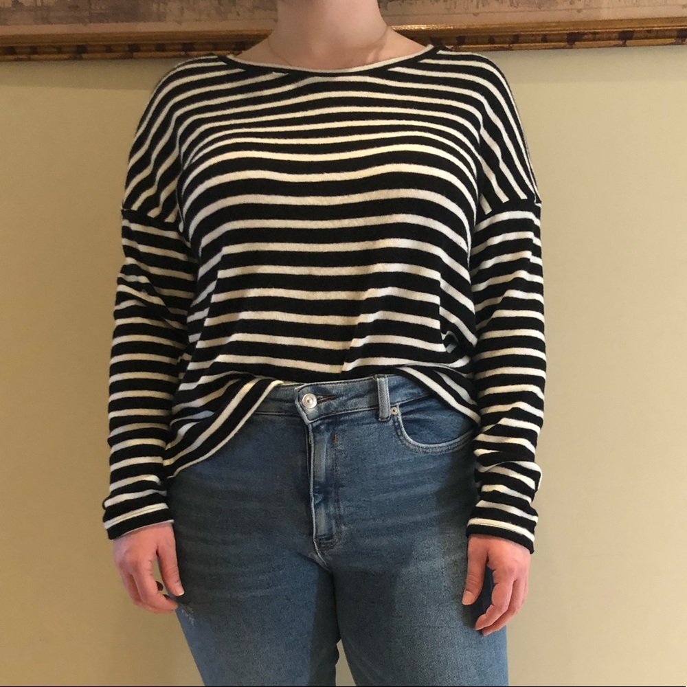 H&M striped sweater